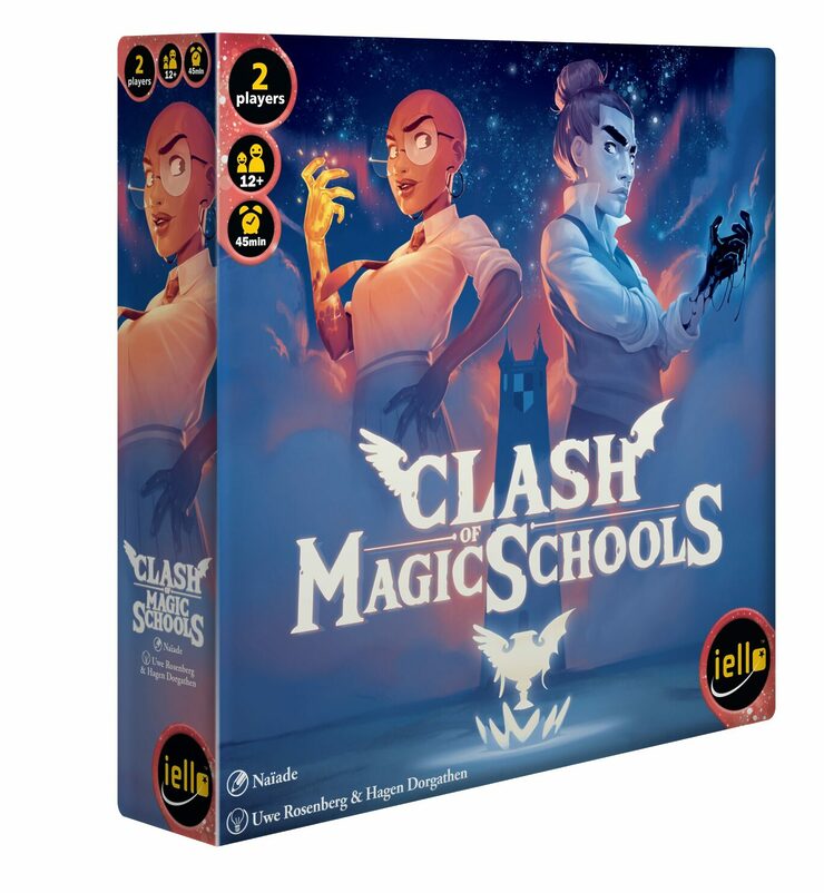 Clash of Magic Schools board game