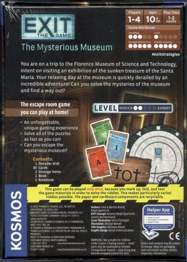 Exit: The Game – The Mysterious Museum